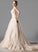 Beading Wedding Dresses Train Wedding Dress Tulle Halter Chapel Lace With Maia Ball-Gown/Princess