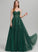 Floor-Length Tulle Leticia Ball-Gown/Princess Sequins Prom Dresses Sweetheart With