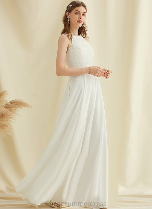 Dress Wedding Dresses Melissa Wedding A-Line Chiffon Floor-Length Lace