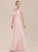 Ruffle Fabric A-Line Neckline Sweetheart Silhouette Embellishment Floor-Length Length Maddison Scoop A-Line/Princess