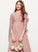 Lace Chiffon Scoop Junior Bridesmaid Dresses Yoselin A-Line Floor-Length Neck