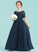 Michaelia A-LineScoopNeckFloor-LengthChiffonJuniorBridesmaidDress#148411 Junior Bridesmaid Dresses