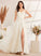 Wedding Train Beading Kaylynn A-Line Sequins With Wedding Dresses Sweep Off-the-Shoulder Dress