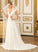 Wedding Dresses A-Line Dress V-neck Court Wedding Mikaela Train Chiffon