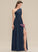 Fabric Embellishment Silhouette Length A-Line Floor-Length SplitFront One-Shoulder Neckline Carissa A-Line/Princess Natural Waist