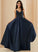 With V-neck Lace A-Line Floor-Length Prom Dresses Satin Dayana