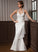 Appliques Floor-Length Wedding Dresses Chiffon With Halter Sheath/Column Wedding Ali Sequins Lace Ruffle Dress Beading Satin