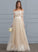 Tulle Lace A-Line Nadia Floor-Length Dress Wedding Dresses Wedding