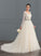 Lace Taylor Wedding Dresses Dress Tulle Train Wedding Ball-Gown/Princess V-neck Court
