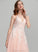 Floor-Length With Sweetheart Tulle Sequins Ball-Gown/Princess Nyasia Prom Dresses