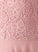 A-Line Lace Floor-Length Neckline Fabric Length Straps Silhouette V-neck Reyna A-Line/Princess Natural Waist