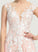 A-Line Tiara Scoop Train Wedding Tulle Neck Dress Sweep Wedding Dresses