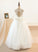 Ball-Gown/PrincessScoopNeckFloor-LengthTulleJuniorBridesmaidDressWithSashBeading#136423 Emily Junior Bridesmaid Dresses