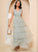 Aimee V-neck Ankle-Length A-Line Prom Dresses