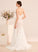 Lace Dress V-neck Wedding Madeline Train Court With Trumpet/Mermaid Wedding Dresses