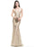 Prom Dresses Train Sequined With Sweep Trumpet/Mermaid V-neck Alison Sequins