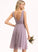 Neckline Fabric A-Line Ruffle Embellishment Silhouette Length V-neck Asymmetrical Brenda Floor Length A-Line/Princess
