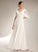 Sheath/Column V-neck Wedding Dresses Kamari Dress Floor-Length Lace Wedding With