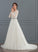 Wedding Train Wedding Dresses Tulle Hayden Dress Sweep Ball-Gown/Princess Scoop Neck