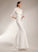 Train Trumpet/Mermaid Wedding High Shannon Wedding Dresses Dress Sweep Neck