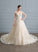 Wedding Phoenix Tulle Sweetheart With Train Lace Dress Beading Cathedral Sequins Wedding Dresses Ball-Gown/Princess