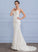 Wedding Dress Court Ivy Lace Wedding Dresses V-neck Trumpet/Mermaid Train