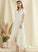 Wedding Dresses Wedding Dress V-neck Chiffon Asymmetrical A-Line Khloe