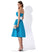 Neckline Sash Fabric Knee-Length A-Line Bow(s) Embellishment Sweetheart Silhouette Length Kaylee Straps