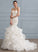 Sweetheart Trumpet/Mermaid Sweep Wedding Organza Lace Wedding Dresses Kenley Train Dress