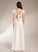 A-Line Jazmin Dress Wedding Floor-Length Wedding Dresses V-neck