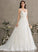 Beading With Wedding Train Dress Court V-neck Rowan Ball-Gown/Princess Tulle Sequins Wedding Dresses