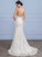 Wedding Dress Court Ivy Lace Wedding Dresses V-neck Trumpet/Mermaid Train