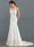 Wedding Dresses Lace Court Wedding Trumpet/Mermaid Crepe Stretch Sydney Dress With V-neck Sequins Train