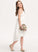 A-Line With Asymmetrical Chiffon Bow(s) One-Shoulder Junior Bridesmaid Dresses Lace Kimberly
