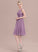 Neckline Knee-Length A-Line Length Fabric Lace SquareNeckline Silhouette Straps Aryana Scoop Natural Waist