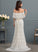 Dress Wedding Dresses Lace Sweep Erin With Wedding Train Bow(s) Trumpet/Mermaid