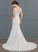 V-neck Train Wedding Wedding Dresses Maleah Dress Court Trumpet/Mermaid Chiffon