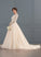 Scoop Wedding Beading Train With Tulle Neck Dress Chapel Ball-Gown/Princess Wedding Dresses Josie