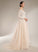 Dress Ball-Gown/Princess Wedding Dresses Sequins Erica Train Chapel Illusion Wedding With