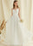 Wedding Dresses Dress With Chloe Chiffon Wedding A-Line Lace Floor-Length V-neck