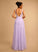 Ball-Gown/Princess Jennifer Prom Dresses V-neck With Floor-Length Tulle Lace