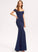 Embellishment Off-the-Shoulder SplitFront Trumpet/Mermaid Neckline Floor-Length Silhouette Fabric Length Kylie A-Line/Princess Natural Waist