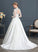 Court Bow(s) Satin Finley Dress Wedding V-neck Train Wedding Dresses Ball-Gown/Princess With
