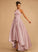 A-Line Neckline Prom Dresses Aryana Asymmetrical Satin Square