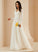 With A-Line Lace V-neck Myla Dress Train Wedding Dresses Sweep Wedding