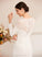 Wedding Dresses With Sequins Trumpet/Mermaid Jaslene Beading Wedding Court Dress Train