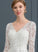 A-Line Dress Wedding Dresses Wedding Tulle Floor-Length Athena V-neck