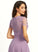 Floor-Length Fabric Straps Silhouette ScoopNeck A-Line Neckline Lace Length Adrianna Natural Waist Sleeveless