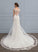 Dress Court V-neck Jade Wedding Dresses Train Trumpet/Mermaid Wedding Tulle