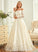Ball-Gown/Princess Wedding Dresses Sweep With Dress Beading Sequins Wedding Selina Train Satin
